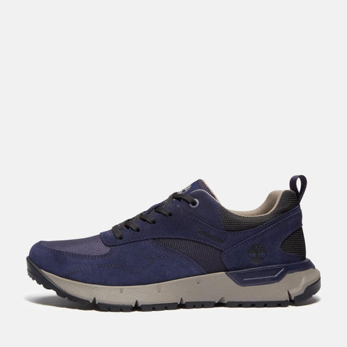 Timberland Mens Low Lace Up Sneaker in Navy