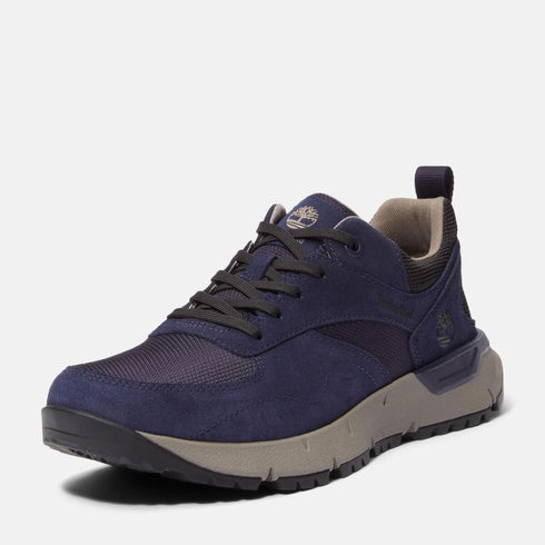 Timberland Mens Low Lace Up Sneaker in Navy
