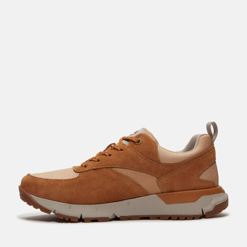 Timberland Mens Low Lace Up Sneaker in Wheat