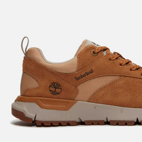 Timberland Mens Low Lace Up Sneaker in Wheat