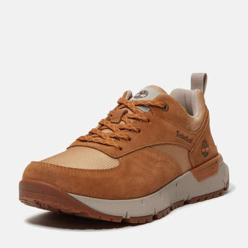 Timberland Mens Low Lace Up Sneaker in Wheat