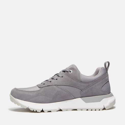 Timberland Mens Low Lace Up Sneaker in Medium Grey