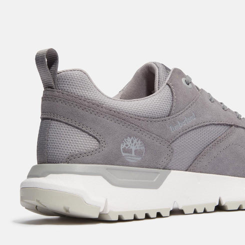 Timberland Mens Low Lace Up Sneaker in Medium Grey