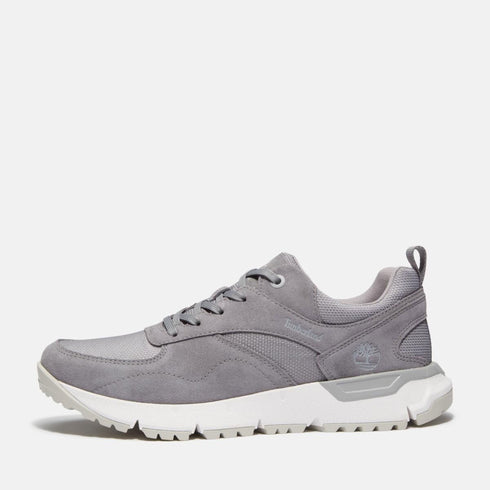 Timberland Mens Low Lace Up Sneaker in Medium Grey