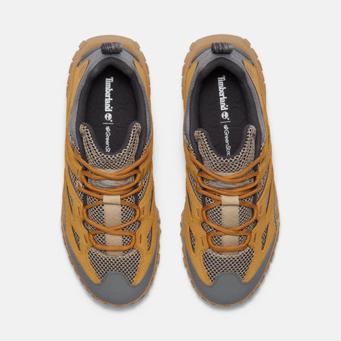 Timberland Mens Greenstride Motion 6 Low Lace Up Hiking Boot in Wheat Mesh