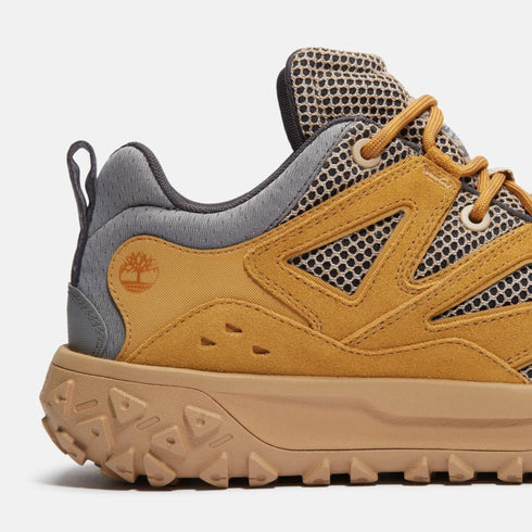 Timberland Mens Greenstride Motion 6 Low Lace Up Hiking Boot in Wheat Mesh