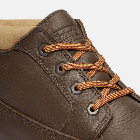 Timberland Mens Mid Lace Up Waterproof Chukka Boot in Dark Brown