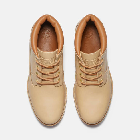 Timberland Mens Mid Lace Up Waterproof Chukka Boot in Medium Beige