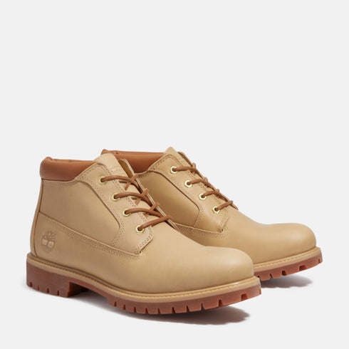 Timberland Mens Mid Lace Up Waterproof Chukka Boot in Medium Beige