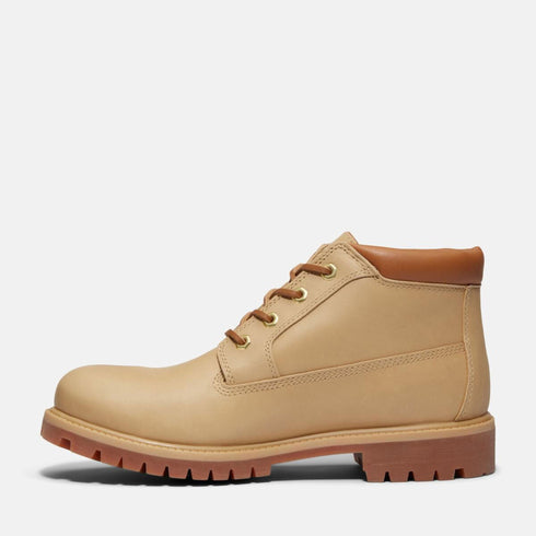Timberland Mens Mid Lace Up Waterproof Chukka Boot in Medium Beige