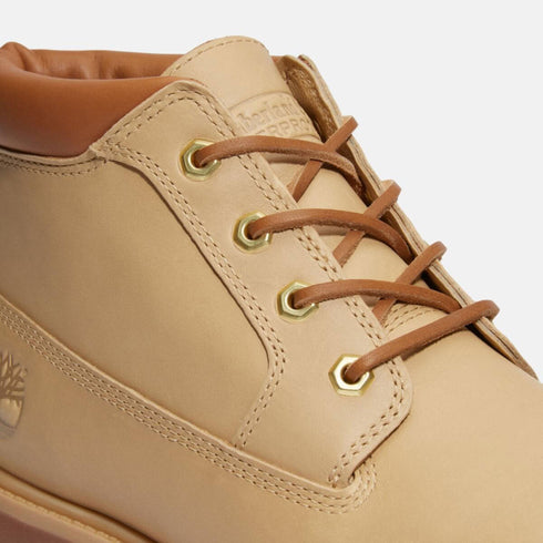 Timberland Mens Mid Lace Up Waterproof Chukka Boot in Medium Beige