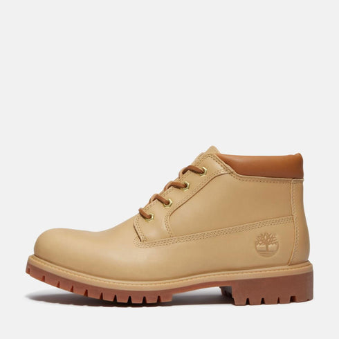 Timberland Mens Mid Lace Up Waterproof Chukka Boot in Medium Beige