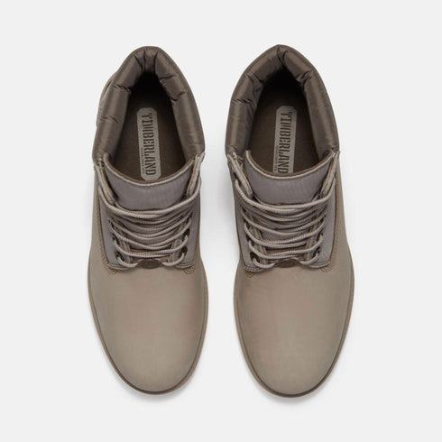 Timberland Mens 6 Inch Lace Up Waterproof Boot in Light Beige