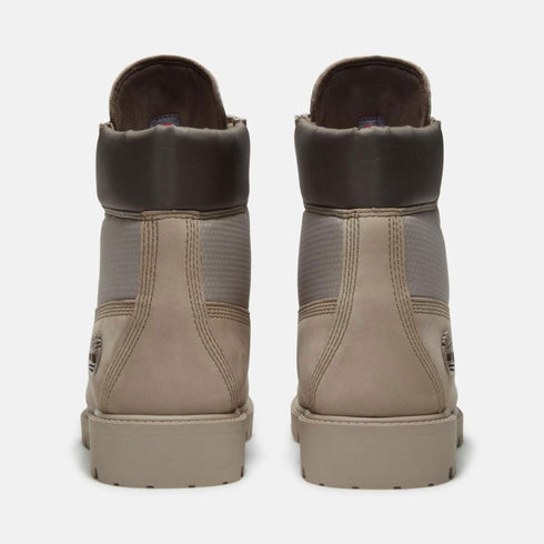 Timberland Mens 6 Inch Lace Up Waterproof Boot in Light Beige