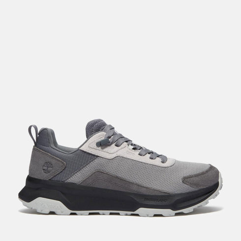 Timberland Mens Low Lace Up Sneaker in Medium Grey