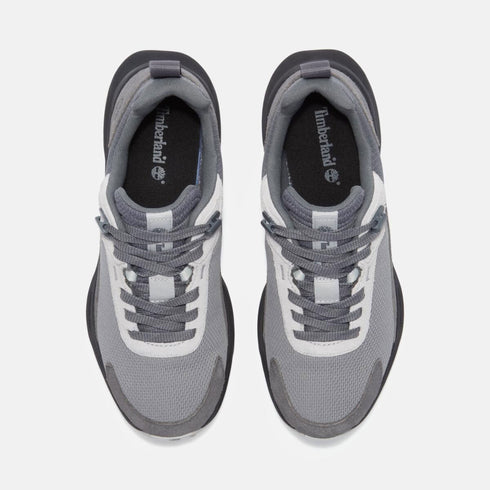 Timberland Mens Low Lace Up Sneaker in Medium Grey