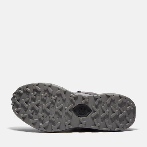 Timberland Mens Low Lace Up Waterproof Sneaker in Medium Grey