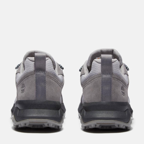 Timberland Mens Low Lace Up Waterproof Sneaker in Medium Grey