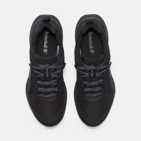 Timberland Mens Low Lace Up Waterproof Sneaker in Black