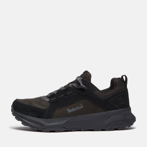 Timberland Mens Low Lace Up Waterproof Sneaker in Black