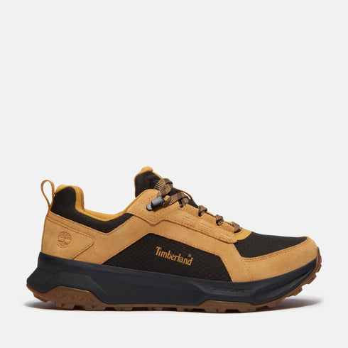Timberland Mens Low Lace Up Waterproof Sneaker in Wheat
