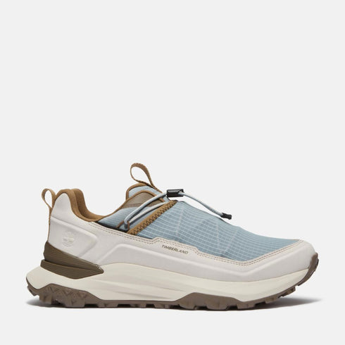 Timberland Mens Low Lace Up Waterproof Sneaker in Medium Blue