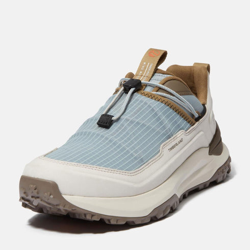 Timberland Mens Low Lace Up Waterproof Sneaker in Medium Blue