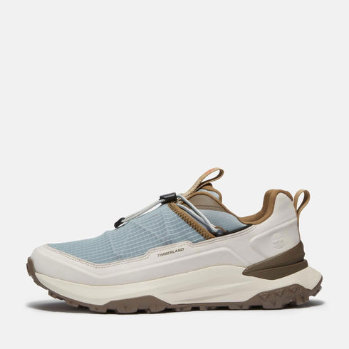 Timberland Mens Low Lace Up Waterproof Sneaker in Medium Blue