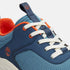 Timberland Junior Low Lace Up Sneaker in Medium Blue