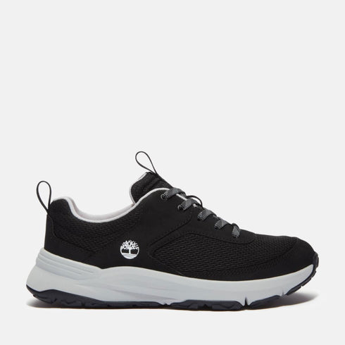 Timberland Junior Low Lace Up Sneaker in Black