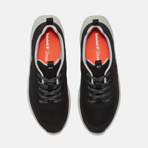 Timberland Junior Low Lace Up Sneaker in Black