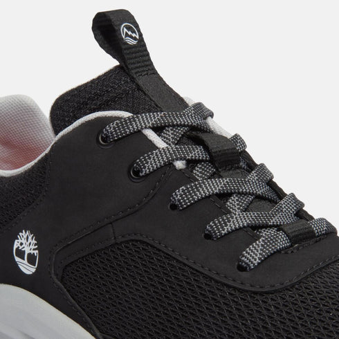 Timberland Junior Low Lace Up Sneaker in Black