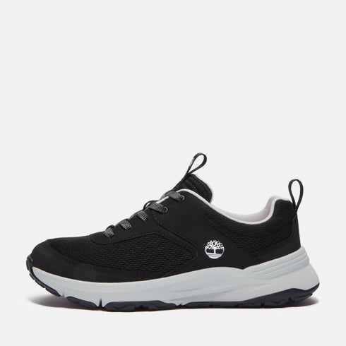 Timberland Junior Low Lace Up Sneaker in Black