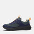 Timberland Junior Low Lace Up Sneaker in Dark Green