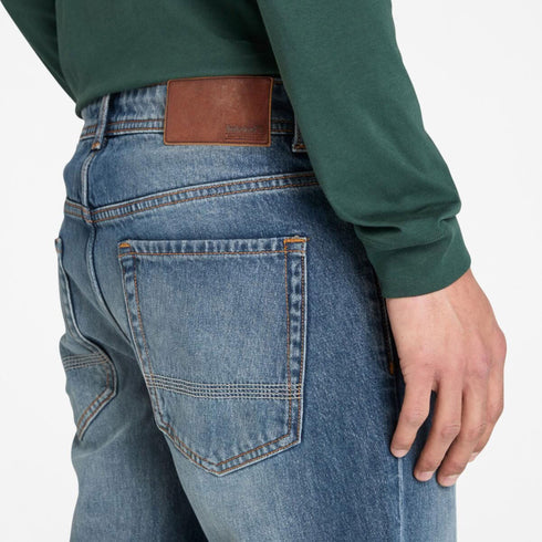 Timberland Mens Denim Slim - Jeans in Medium Blue