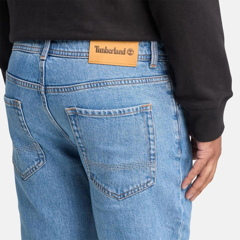 Timberland Mens Sandown Denim Straight - Jeans in Blue