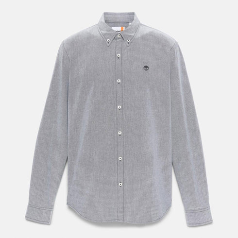 Timberland Mens Oxford Shirt in Black
