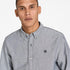 Timberland Mens Oxford Shirt in Black