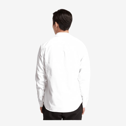 Timberland Mens Oxford Shirt in White