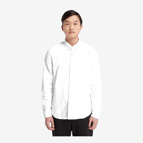 Timberland Mens Oxford Shirt in White