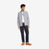 Timberland Mens Oxford Shirt in Blue
