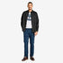 Timberland Mens Long Sleeve Stretch Poplin Shirt in Black