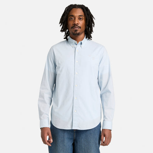 Long Sleeve Stretch Poplin Shirt