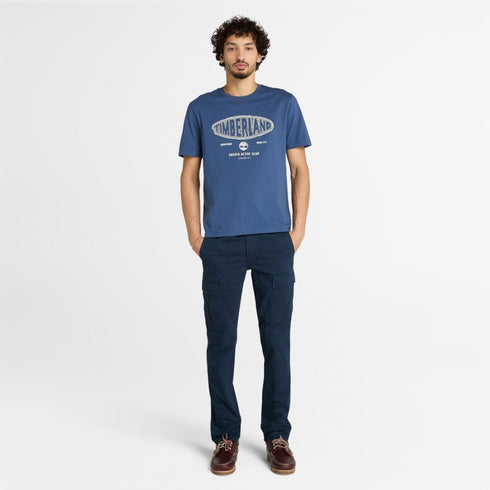 Timberland Mens Twill Cargo Pant in Navy