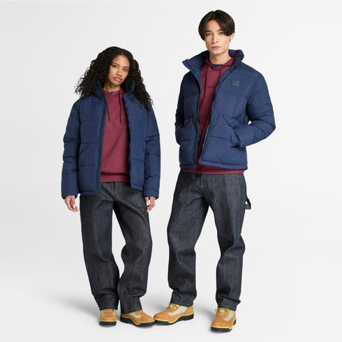 Men's Silicon Badge Synthetic Insulated Puffer