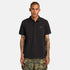 Timberland Mens Silicon Badge Polo in Black