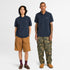 Timberland Mens Silicon Badge Polo in Blue