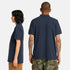 Timberland Mens Silicon Badge Polo in Blue