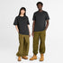 Timberland Mens Short Sleeve Silicon Badge Tee in Black