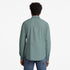 Timberland Mens Micro Plaid Poplin Shirt in Green